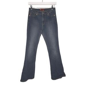 Just USA Womens Blue Denim Bootcut Jeans Sz 26* Medium Wash Flare Leg